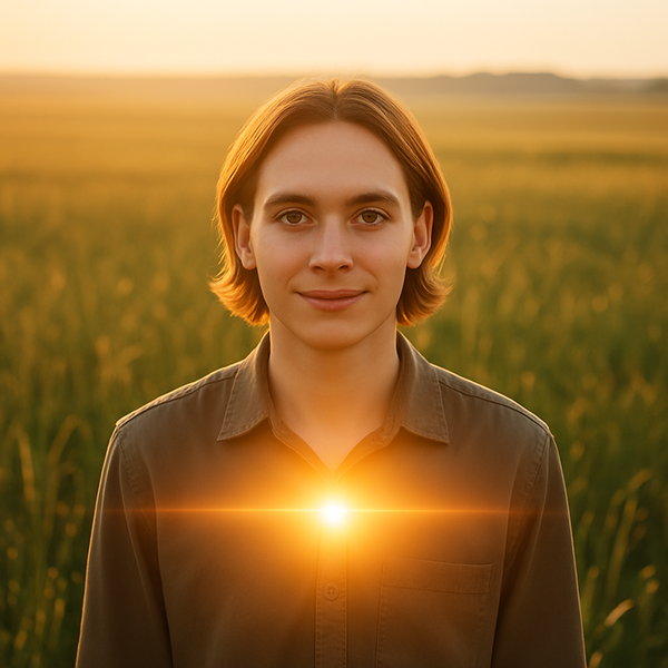 Con los ojos abiertos y el pecho encendido, el alma reconoce en su propia luz que soy y pertenezco.